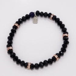Jet Black/Rose Gold