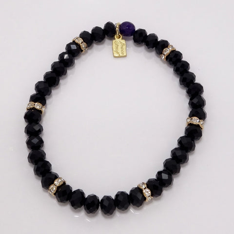 Jet Black/Light Gold