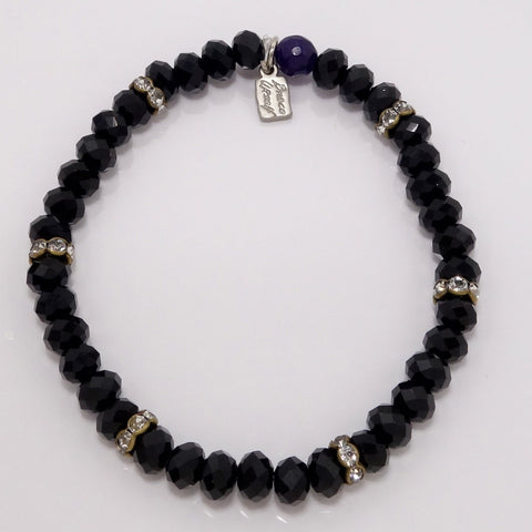Jet Black/Antique Gold