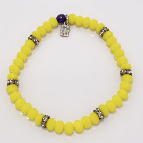 Bright Yellow/Antique Gold