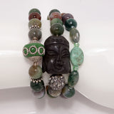 Multi-Colored Purple/Green Set