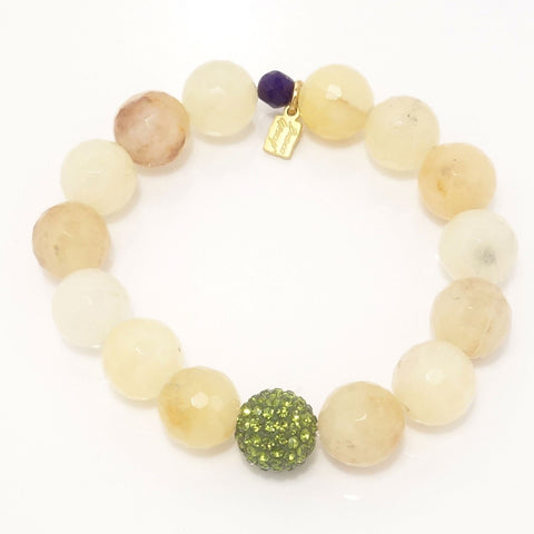 Sheer Yellow Quartz/Army Green