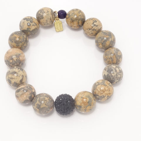 Leopard Agate/Black