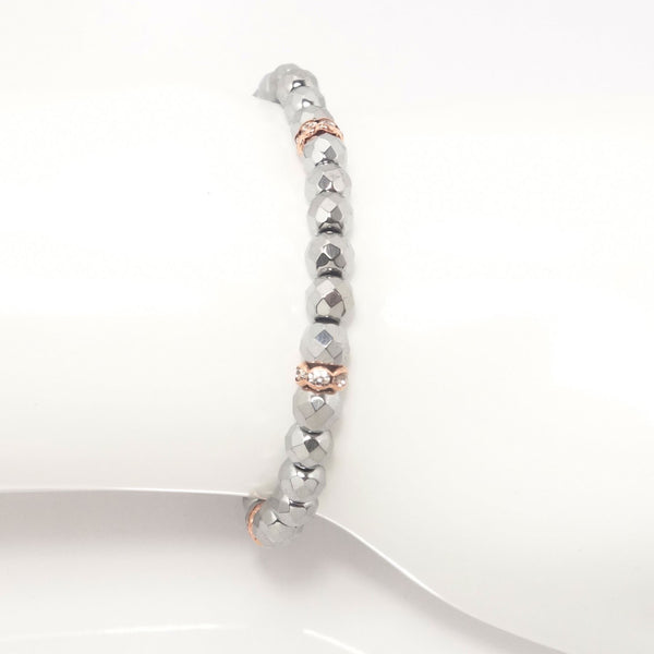 Silver/Rose Gold Bracelet