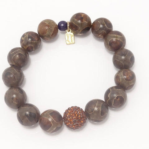 Dark Brown Dizzy/Copper