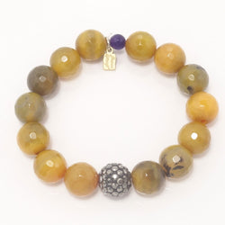 Mustard Agate/Dark Grey
