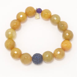 Mustard Agate/Navy