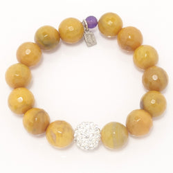 Mustard Agate/Silver