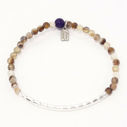 Multi-Colored Brown/Silver Bars
