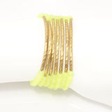 Neon Yellow/Gold Bars