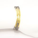 Labradorite /Gold Bars