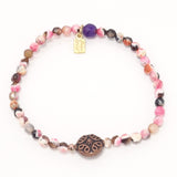 Pink Agate/Copper