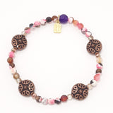 Pink Agate/Copper