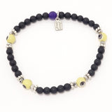 Black Agate/Silver