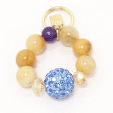 Light Blue Rhinestone Ball