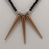 Copper Spike Necklace