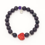 Rhinestone Red Heart