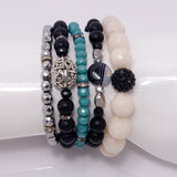 Splash of Teal Five Bracelet Bundle