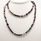 Multi Purple/Green/ Skulls