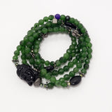 Dark Green/Black Buddha