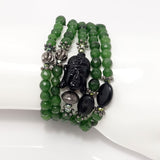 Dark Green/Black Buddha