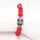 Red/Silver Skull