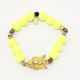 Neon Yellow/Gold Buddha