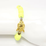 Neon Yellow/Gold Buddha