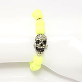 Neon Yellow/Gold Skull