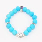 Light Blue/White Evil Eye