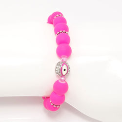 Hot Pink/Pink Evil Eye