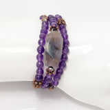 Dark Purple Amthyst/Copper