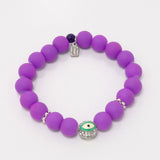 Purple/Green Evil Eye