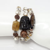 Light Brown Buddha Dizzy Set