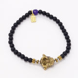 Matte Black/Gold Buddha