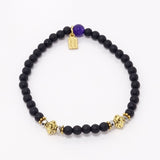 Matte Black/Gold Buddha