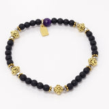 Matte Black/Gold Buddha