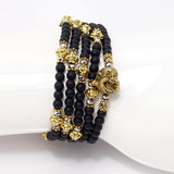 Matte Black/Gold Buddha