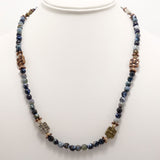 Multi-Colored Navy/Mixed Metal Tones