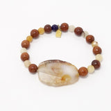 Wood Prayer Five Bracelet Bundle