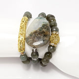 Green Labradorite Set