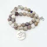 Neutral Dual Wrap Bracelet