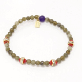 Labradorite Ornament Bracelet Set