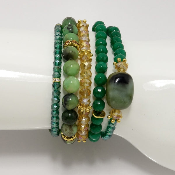 St.Patrick's Day Wrap Bracelet