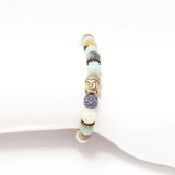 Warm Pastel Buddha Bracelet