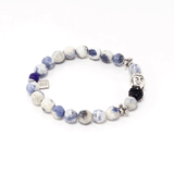 Denim Buddha Bracelet