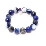 Beautiful Blue Five Bracelet Bundle