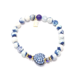 Daisy Denim Bracelet