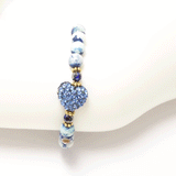 Daisy Denim Bracelet