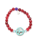 Maggie Maroon Bracelet